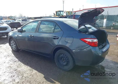 2016 Toyota Corolla Le from USA, damaged, VIN 2T1BURHE6GC638027